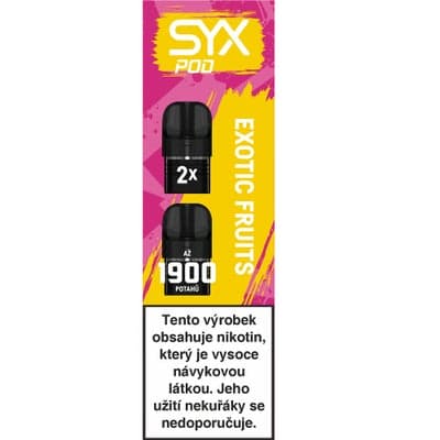 SYX POD Exotic Fruits 2x 2 ml (16,5 mg)