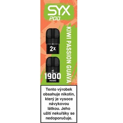 SYX POD Kiwi Passion Guava 2x 2 ml (16,5 mg)