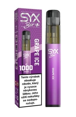 SYX BAR+ Grape Ice 16,5 mg