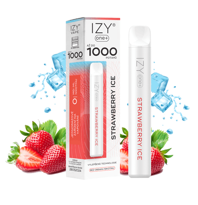 IZY VAPE ONE+ Strawberry Ice, 0 mg
