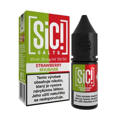 SiC! Liquid Strawberry Rhubarb Ice 10 ml (20 mg)