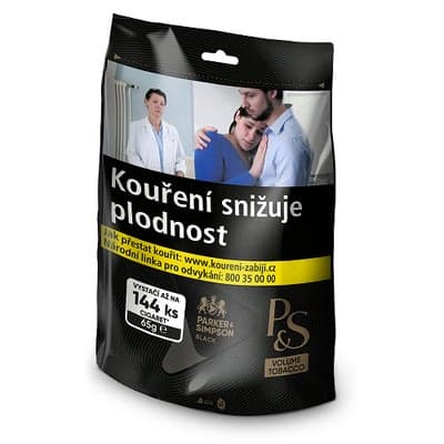 P&S Black, 65 g - cigaretový tabák