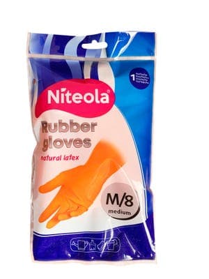 Niteola Rukavice gumové - latexové, vel. M