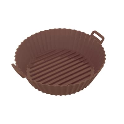 ORION Forma silikon do horkovzdušné fritézy pr. 20 cm hnědá