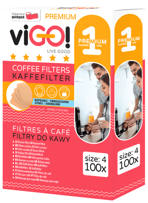 Vigo Filtry kávové BIO č. 4