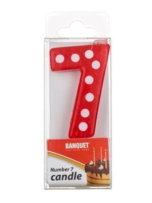 Banquet Svíčka narozeninová č.7