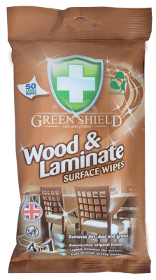 Green Shield Vlhčené ubrousky na dřevo a lamináty