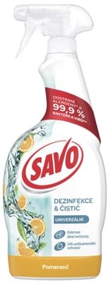 Savo dezinfekční a čisticí sprej Pomeranč