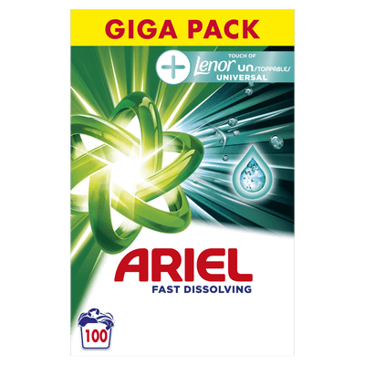 Ariel Plus prací prášek Unstoppables 5,5kg