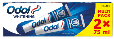 Odol Whitening zubní pasta s fluoridem, 2x75ml