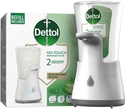 Dettol Bezdotykový dávkovač mýdla Jemná aloe