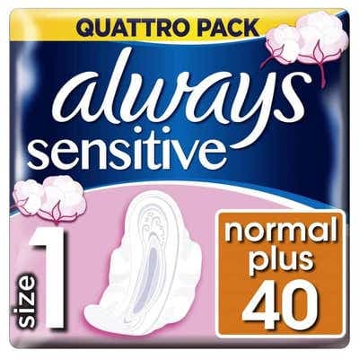 Always vložky Ultra Sensitive Normal Quatro