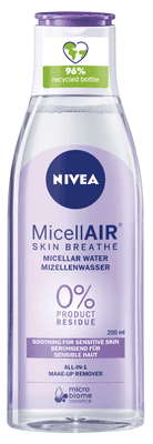 Nivea 3v1 zklidňující čisticí micelární voda
