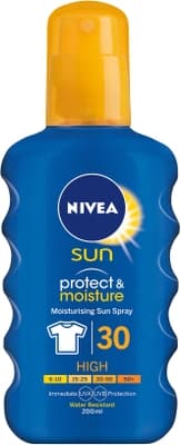 Nivea Sun Protect & Moisture Sprej na opalování OF 30