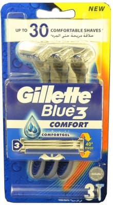 Gillette Blue3 Comfort jednorázová holítka