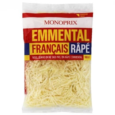 Monoprix Francouzský strouhaný ementál