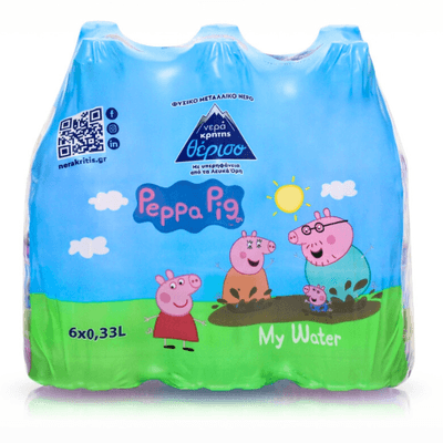 Nera Kritis Peppa Pig, minerální voda neperlivá 6x 330ml