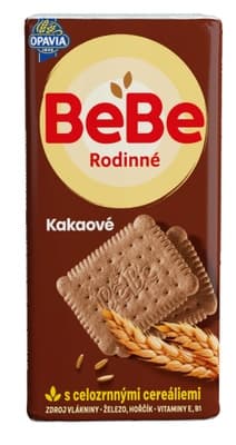 Opavia sušenky BeBe Rodinné kakaové cereální