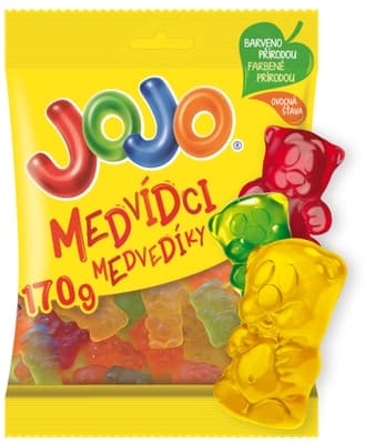 Jojo Medvídci želé bonbóny s ovocnými příchutěmi