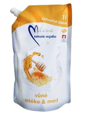 Miléne Tekuté mýdlo Mléko a med, náhradní náplň
