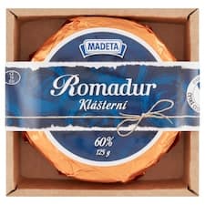 Madeta Romadur klášterní 60% 125g