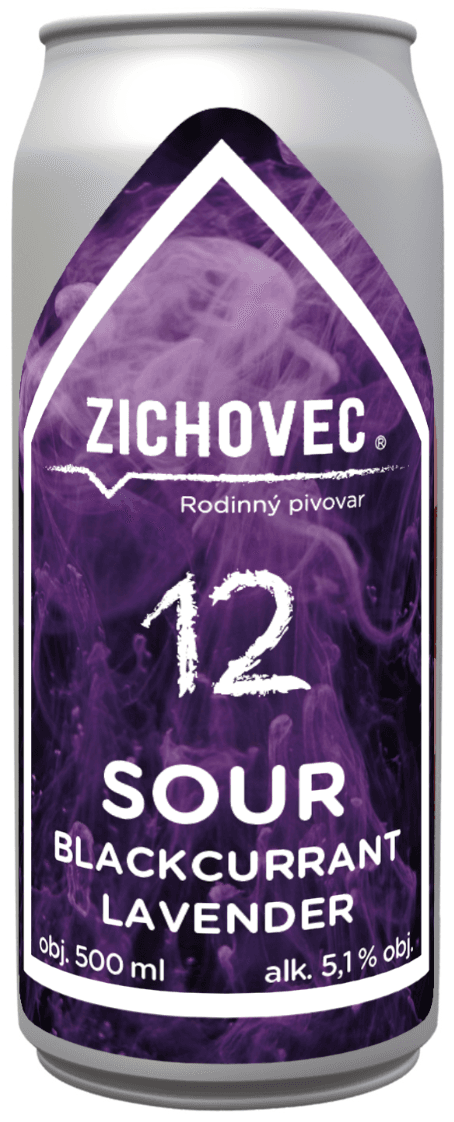 Zichovec Sour Blackcurrant Lavender 12