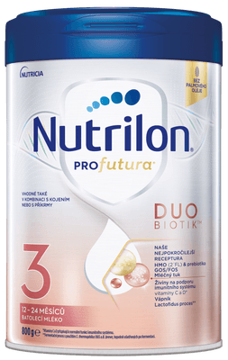 Nutrilon Profutura DUOBIOTIK 3 batolecí mléko od uk. 12. měsíce