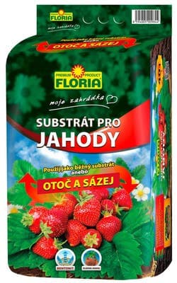 Floria Otoč a sázej Substrát pro jahody