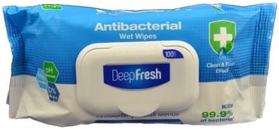 Deep Fresh Antibakteriální ubrousky