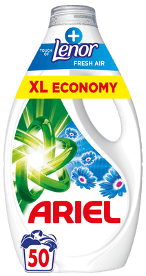 Ariel Plus Gel Fresh Air, 2,25 l