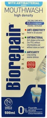 BioRepair Ústní voda Antibacterial 3in1 - obnovuje strukturu skloviny a dentitu