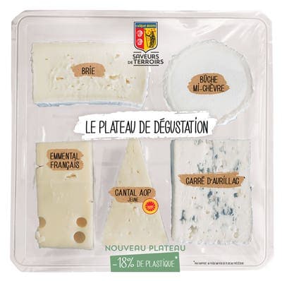 Saveurs de Terroirs Tapas francouzských sýrů