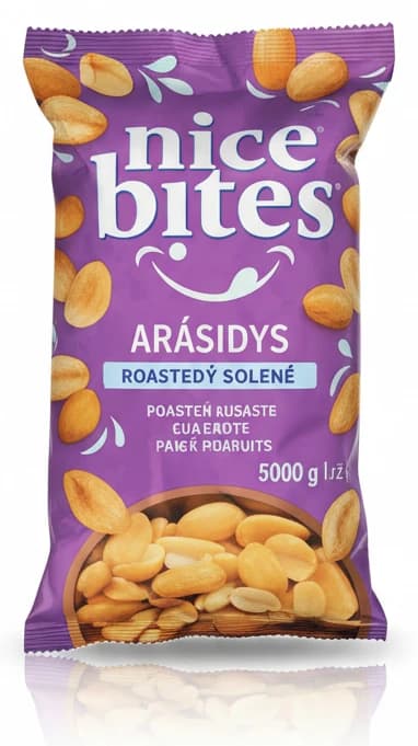 Nice Bites Arašídy solené