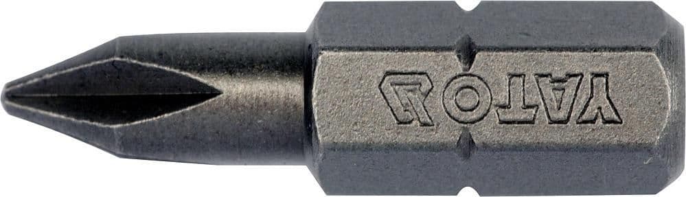 Yato Bit křížový 1/4" PH1 x 25 mm 10 ks S2