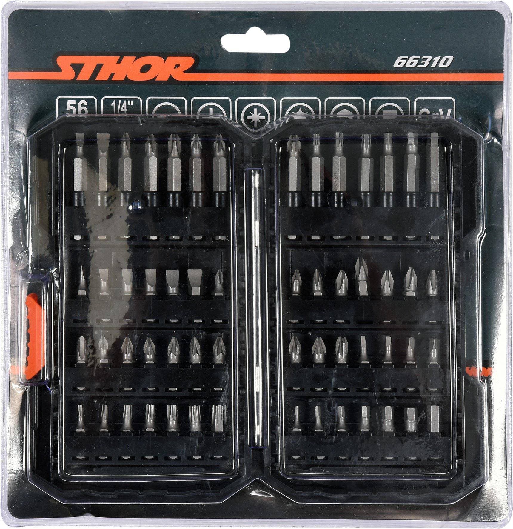 Sthor Sada bitů 1/4" 56ks