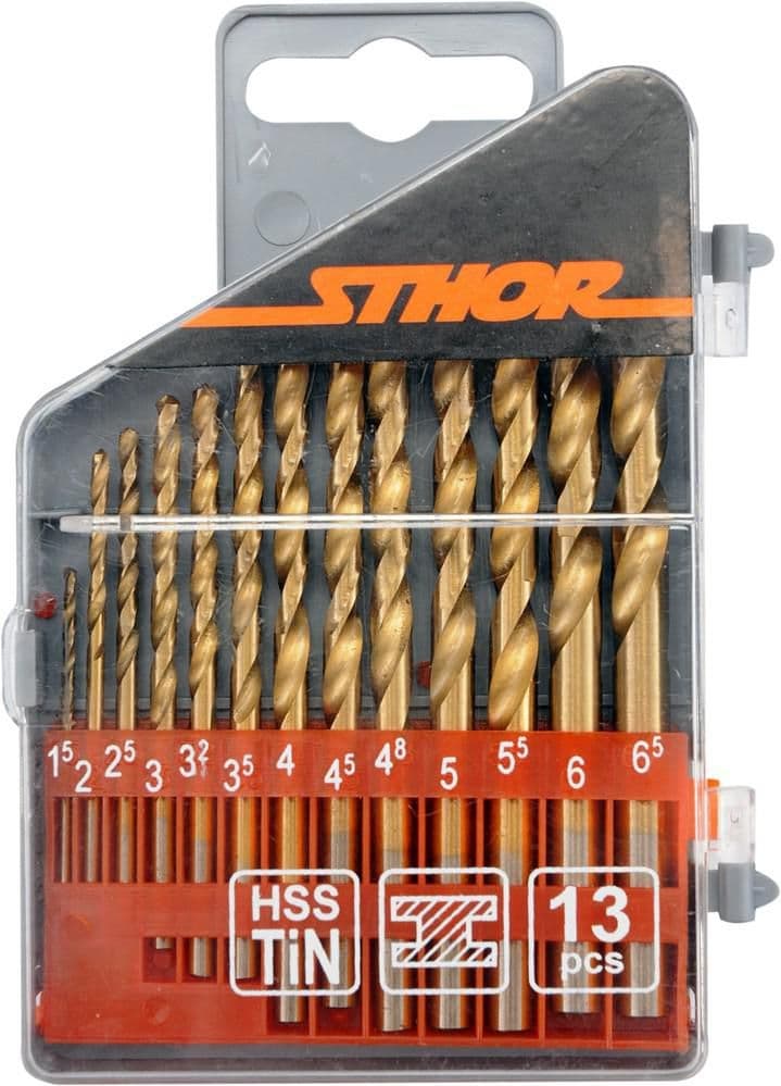 Sthor Sada vrtáků na kov 13 ks Titan