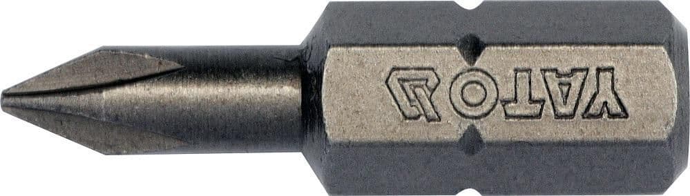 Yato Bit křížový 1/4" PH0 x 25 mm 10 ks