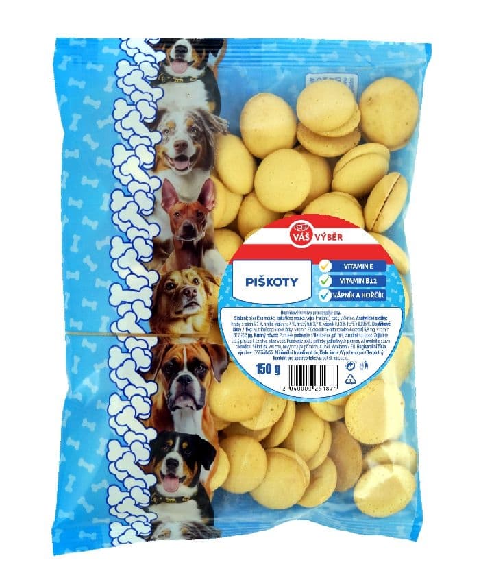 Váš Výběr Piškoty KLASIK pro psy 150g
