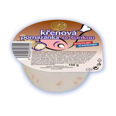 Gurmán Klub Křenová pomazánka se šunkou