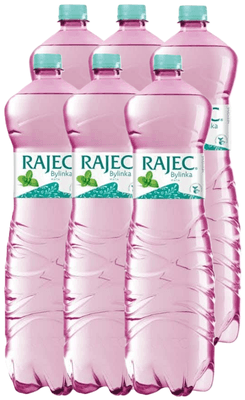 Rajec Pramenitá voda Máta nesycená 6x1,5l