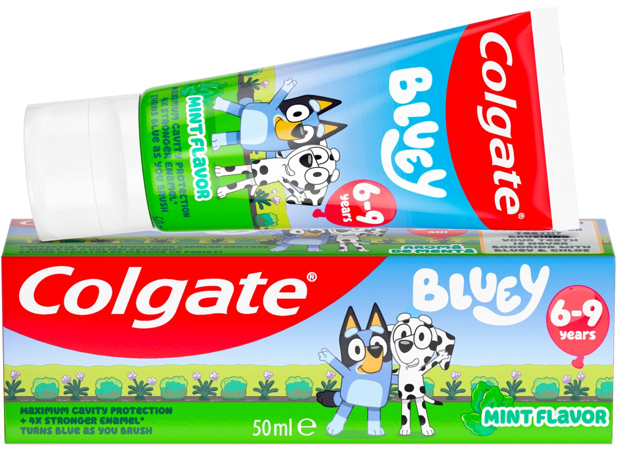 Colgate Kids Bluey dětská zubní pasta 6–9 let