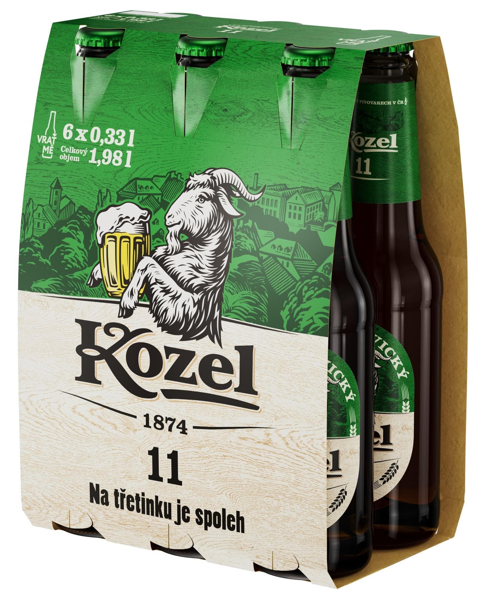 Velkopopovický Kozel 11 ležák 6×0,33 l