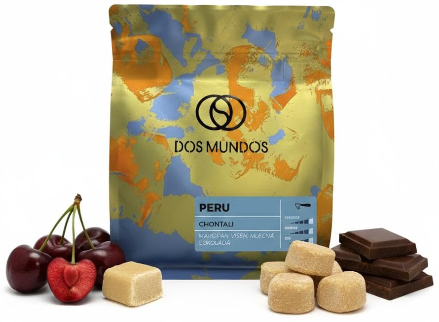 Dos Mundos Peru Chontali espresso zrnková káva