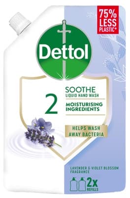 Dettol Tekuté mýdlo Náhradní náplň Uklidňující levandule 500 ml