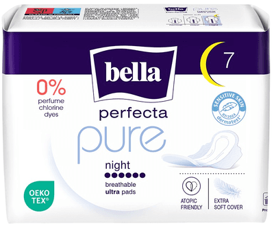 Bella Perfecta Pure Night Ultratenké noční menstruační vložky