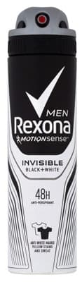 Rexona Motionsense invisible black+white antiperspirant