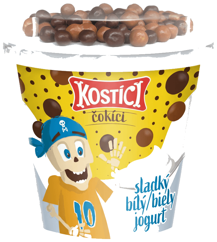 Kostíci Čokíci jogurt slazený