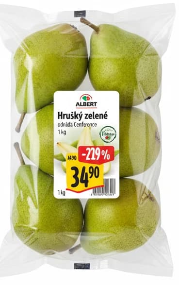 Hrušky zelené
