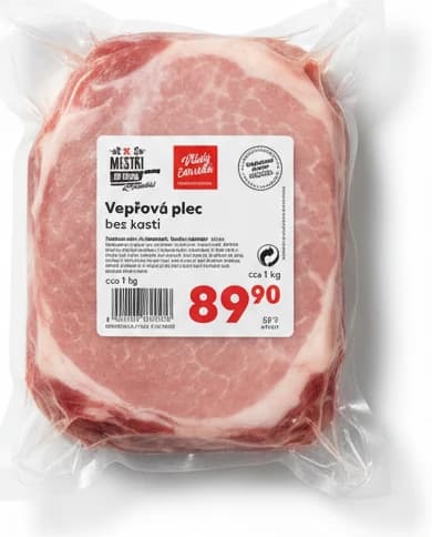 Vepřová plec bez kosti