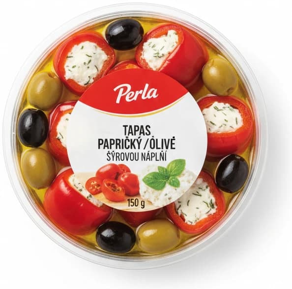 Tapas Papričky Plněné/Olivy